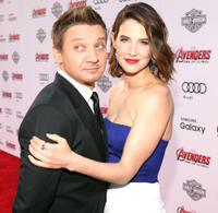 
	Jeremy Renner and Cobie Smulders at Avengers: Age of Ultron World Premiere
