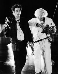 
	Michael J. Fox Eric Stoltz Back to the Future
