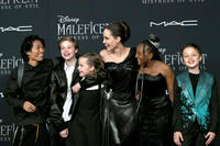 
	Angelina Jolie with kids
