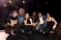 
	Spike Fearn, Fede &Aacute;lvarez, Cailee Spaeny, David Jonsson, Archie Renaux and Isabela Merced
