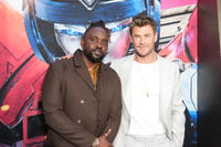 
	Brian Tyree Henry and Chris Hemsworth
