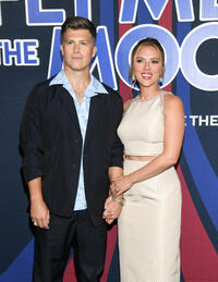 
	Colin Jost and Scarlett Johansson
