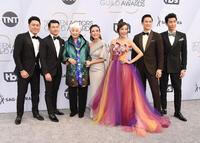 
	Jon M. Chu, Ronny Chieng, Lisa Lu, Tan Kheng Hua, Fiona Xie, Harry Shum Jr. and Chris Pang
