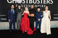 
	Paul Rudd, Finn Wolfhard, Mckenna Grace, Celeste O'Connor, Logan Kim and Carrie Coon

