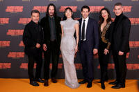 
	Ian McShane, Keanu Reeves, Rina Sawayama, Scott Adkins, Natalia Tena and Chad Stahelski&nbsp;
