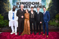 
	Peter Macon, Kevin Durand, Freya Allan, Owen Teague, William H. Macy and Wes Ball
