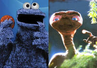 Cookie Monster vs. E.T.