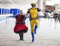 
	Lisa Lower-Richter and Shawn Richter as Deadpool and Wolverine

