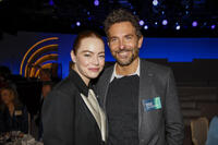
	Emma Stone and Bradley Cooper
