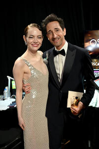 
	Emma Stone and Adrien Brody
