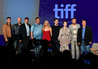 
	Patrick Fugit, Corey Stoll, Kyle Chandler, Mark Armstrong, Olivia Hamilton, Damien Chazelle, Claire Foy, Ryan Gosling and Rick Armstrong
