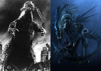 Godzilla vs. Aliens' Xenomorph