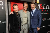 
	Leigh Whannell, Patrick Wilson and Jason Blum
