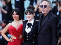 
	Jenna Ortega, Winona Ryder and Tim Burton
