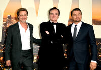 
	Brad Pitt, Quentin Tarantino and Leonardo DiCaprio
