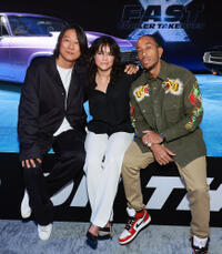 
	Sung Kang, Michelle Rodriguez and Ludacris

