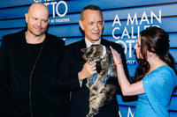 
	Mac Forster, Tom Hanks, Smeagol and Mariana Trevino
