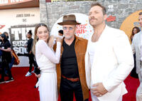 
	Margot Robbie, Michael Rooker and Jai Courtney
