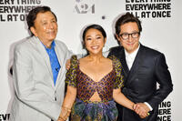 
	James Hong, Stephanie Hsu and Ke Huy Quan
