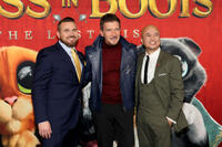 
	Joel Crawford, Antonio Banderas and Januel Mercado
