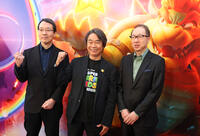 
	Takumi Kawagoe, Shigeru Miyamoto and Koji Kondo
