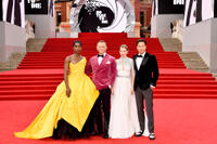 
	Lashana Lynch, Daniel Craig, Lea Seydoux and Cary Joji Fukunaga
