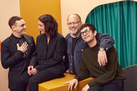 
	Franz Rogowski, Ad&egrave;le Exarchopoulos, Ira Sachs and Ben Whishaw
