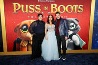 
	Harvey Guill&eacute;n, Salma Hayek and Antonio Banderas
