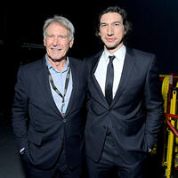 
	Harrison Ford and Adam Driver
