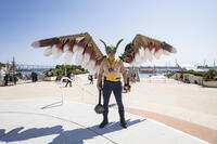 
	Andy Holt as Hawkman
