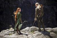 
	tauriel and legolas in the hobbit

