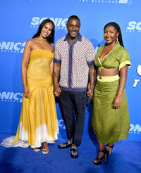 
	Sabrina Elba, Idris Elba and Isan Elba
