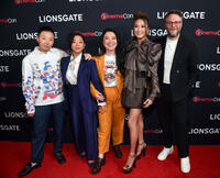 
	Sabrina Wu, Stephanie Hsu, Sherry Cola, Ashley Park and Seth Rogen&nbsp;
