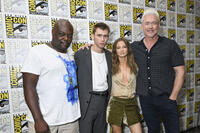 
	Peter Macon, Owen Teague, Freya Allan and Kevin Durand
