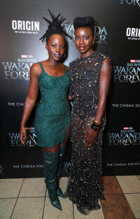 
	Lupita Nyong'o and Danai Gurira&nbsp;
