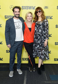 
	Jay Duplass and Edie Falco and Lynn Shelton

