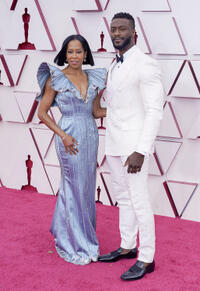 
	Regina King and Aldis Hodge
