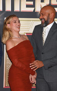 
	Scarlett Johansson and Keegan-Michael Key
