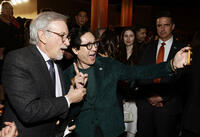 
	Steven Spielberg and Ke Huy Quan
