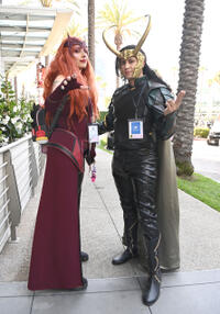 
	Scarlet Witch and Loki
