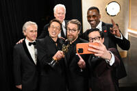 
	Mahershala Ali, Christoph Waltz, Tim Robbins, Robert Downey Jr., Ke Huy Quan and Sam Rockwell&nbsp;
