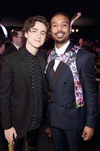 
	Timothee Chalamet and Michael B. Jordan
