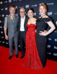 
	Guy Pearce, Lee Tamahori, Tioreore Ngatai-Melbourne and Jacqueline McKenzie&nbsp;
