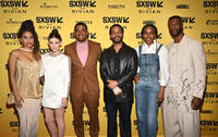 
	Zazie Beetz, Kate Mara, Andre Gaines, Andre Holland, Lauren E. Banks and Aldis Hodge
