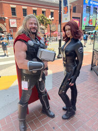 
	Thor and Black Widow
