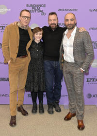 
	Paul Bettany, Sophia Lillis, Alan Ball and Peter Macdissi
