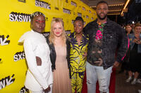 
	Lupita Nyong'o, Elisabeth Moss, Shahadi Wright Joseph and Winston Duke
