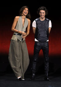 
	Zendaya and Timothee Chalamet
