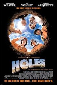 Poster art for "Holes."