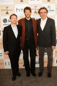 Simon Beaufoy, Aron Ralston and Danny Boyle